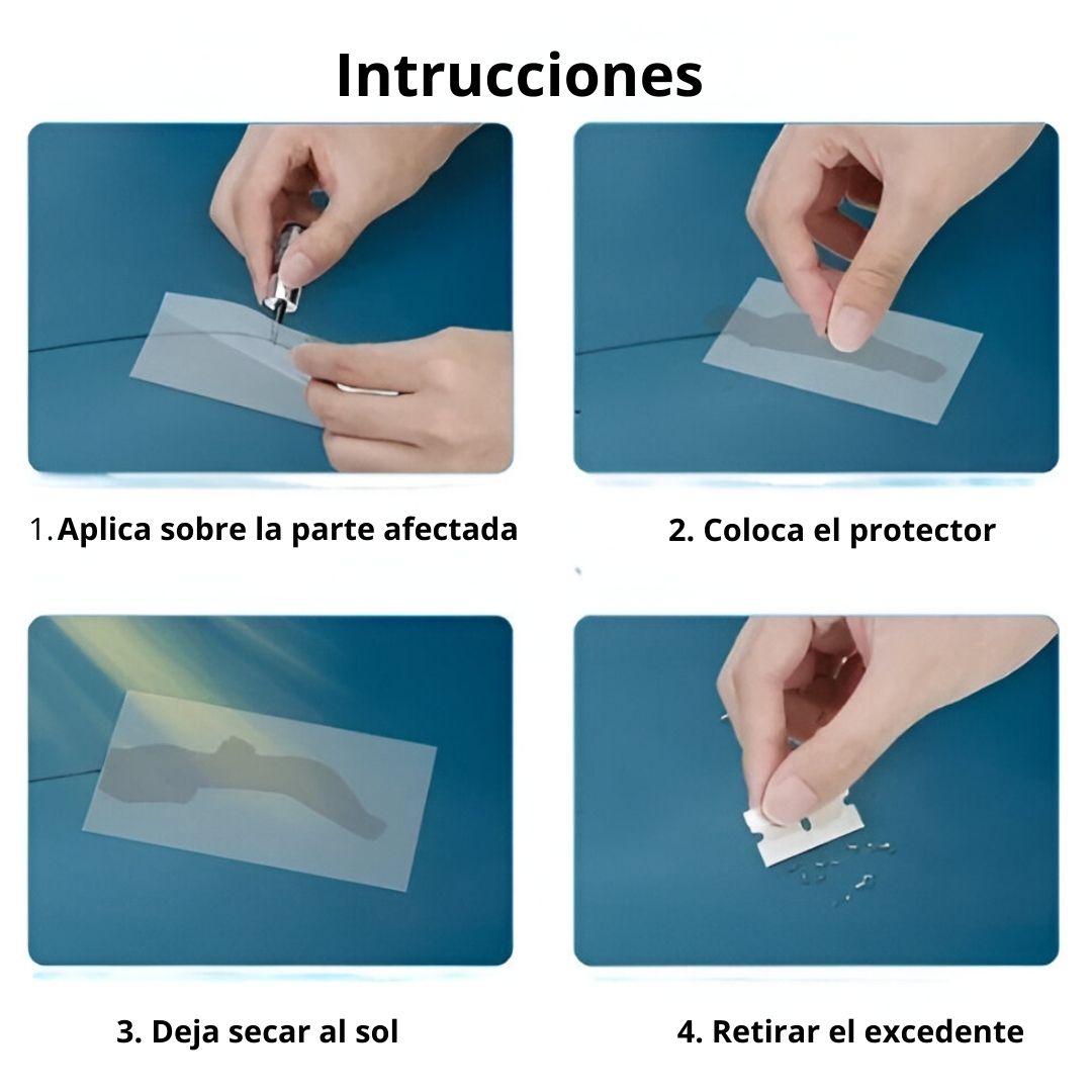 GlassRepara© - Reparador instantaneo de Vidrios y Parabrisas