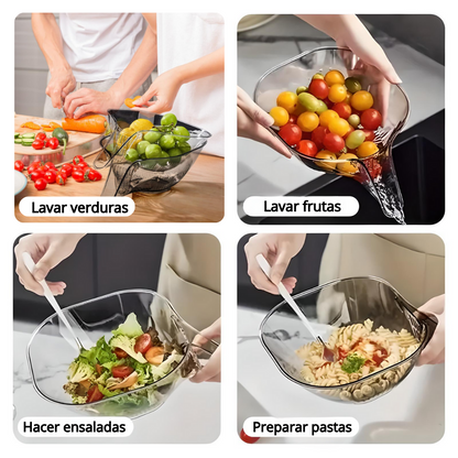 Clear Strainer© - Colador de cocina transparente