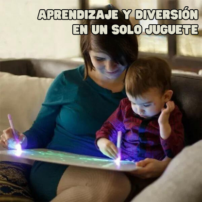 LumiSketch© - Tableta mágica LED para niños