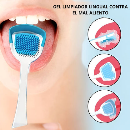 Tongue Cleaner© -  Limpiador de lengua para el Mal Aliento