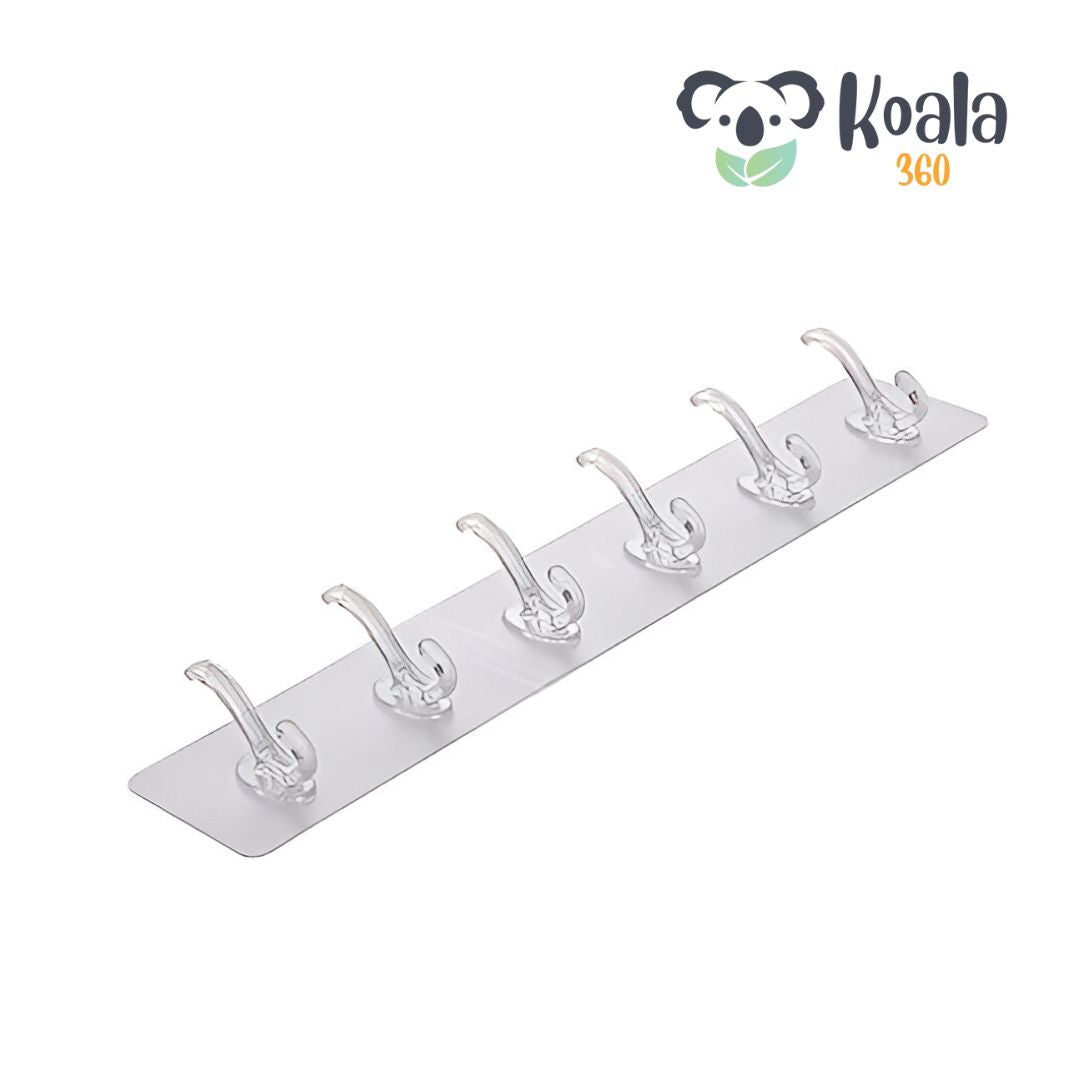 Practi hooks© - Gancho de plástico Flexible para utensilios de cocina