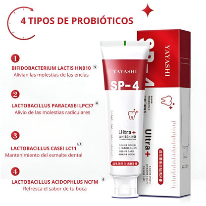 Probiotic Whitening© - Blanqueador dental