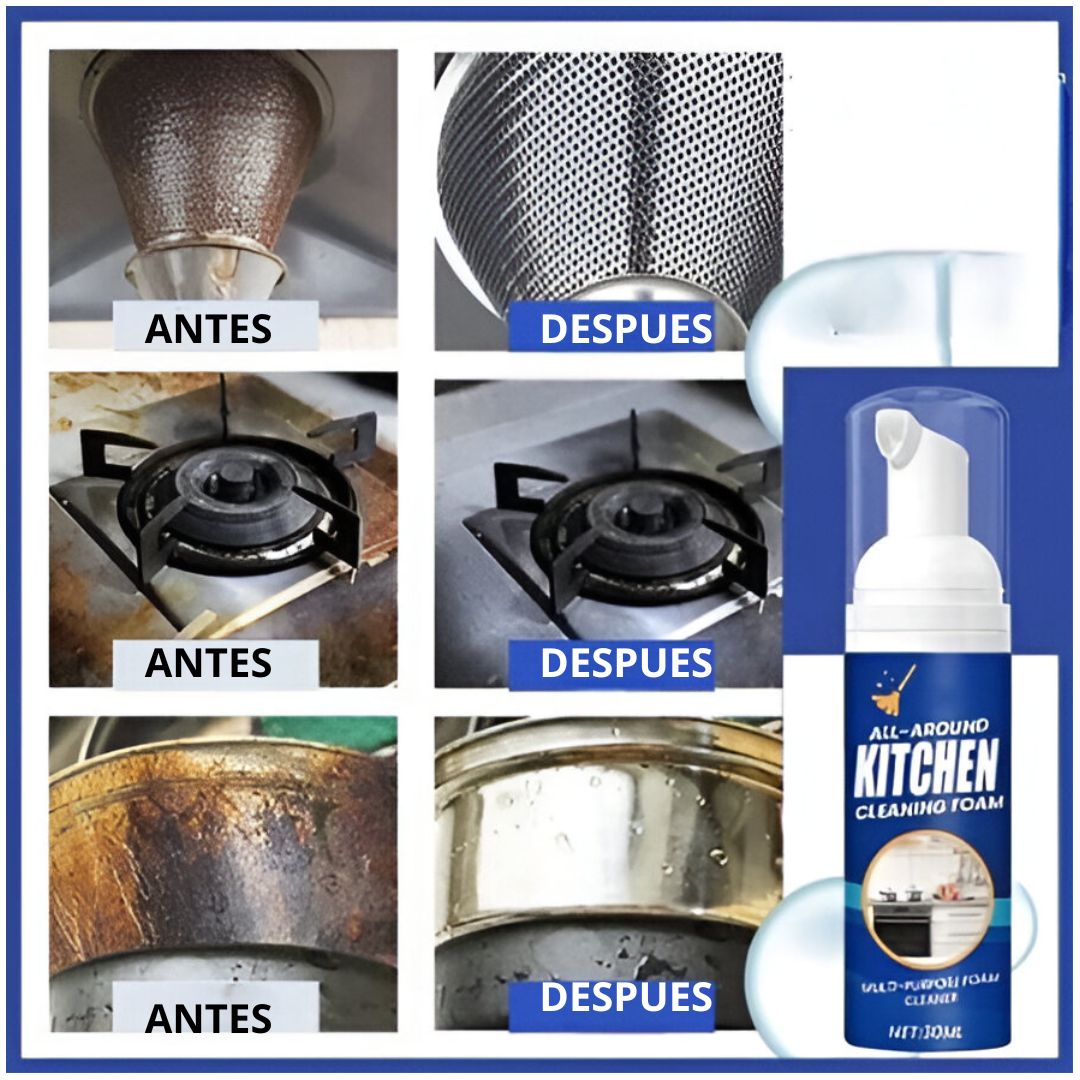 Grease Cleaner© - Spray anti grasa para cocina