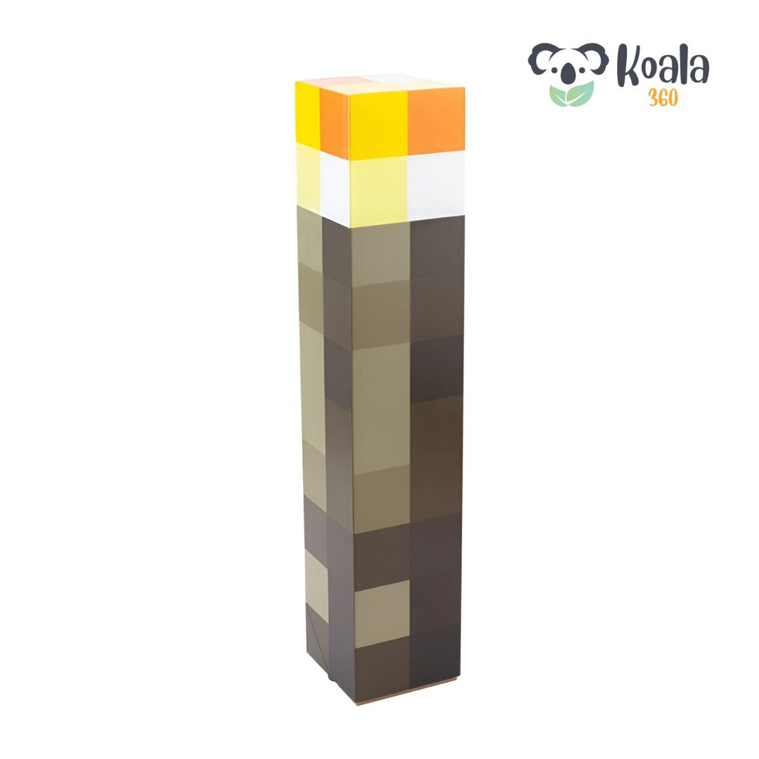 Minecraft torch© - Antorcha tipo Minecraft